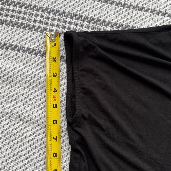 TWO Carly Jean Los Angeles Black & Gray Cap-Sleeve Dresses XS - Picture 5 of 7